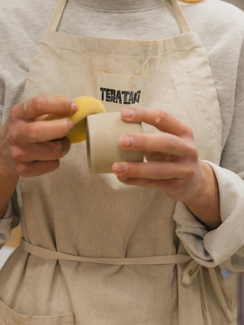 TerraTaki Ceramics Studio Apron Craftsmanship