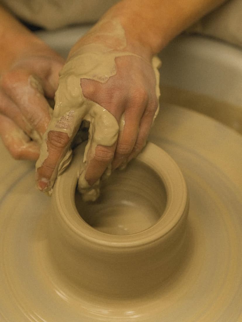 TerraTaki Pottery Wheel Shaping Process